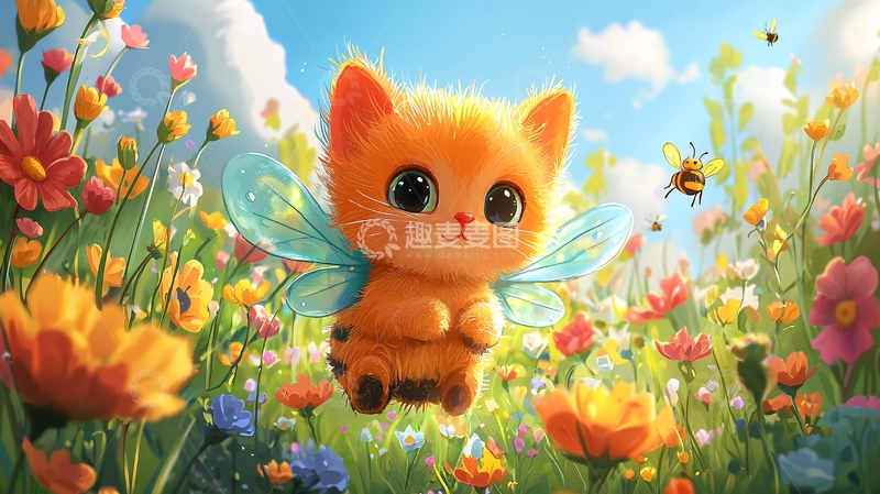 高清大图下载【趣麦麦图】可爱小猫