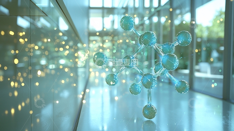 高清大图下载【趣麦麦图】分子模型