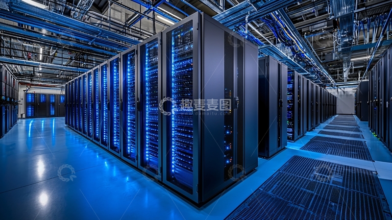 高清大图下载【趣麦麦图】大型服务器机房