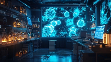 科幻酒吧病毒研究室