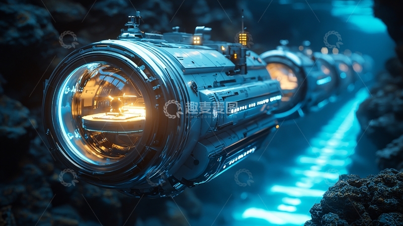 高清大图下载【趣麦麦图】未来科技