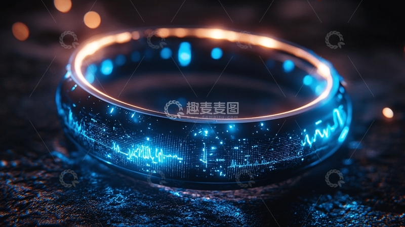 高清大图下载【趣麦麦图】发光魔法戒指