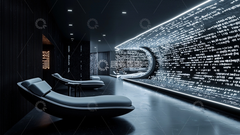 高清大图下载【趣麦麦图】科技感休息区