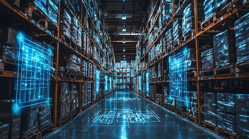 高清大图下载【趣麦麦图】智能仓库