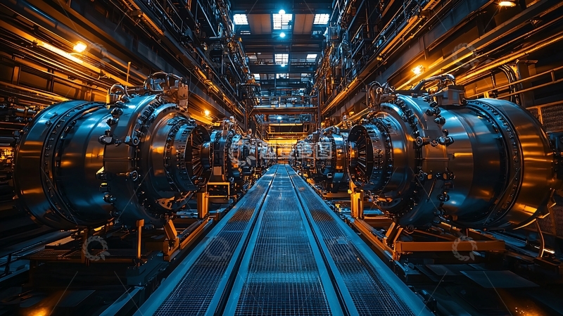 高清大图下载【趣麦麦图】工业厂房内部