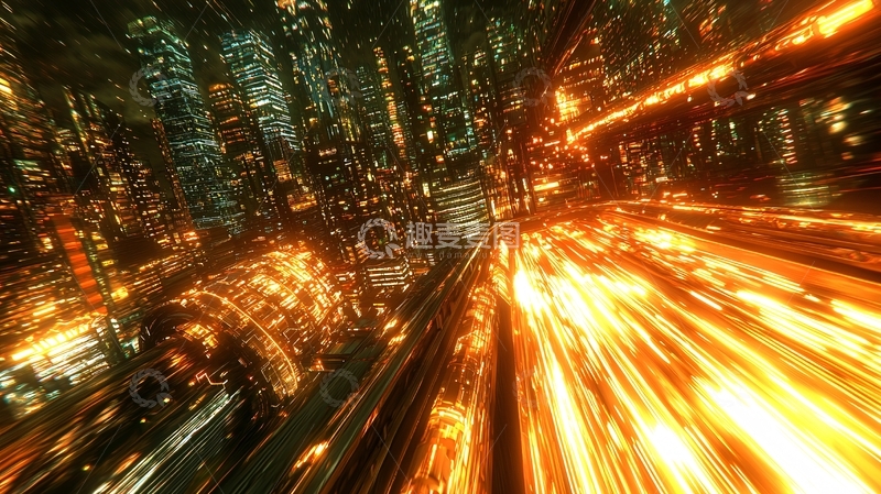 高清大图下载【趣麦麦图】未来都市