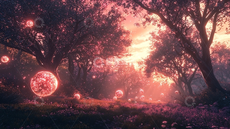 高清大图下载【趣麦麦图】梦幻森林