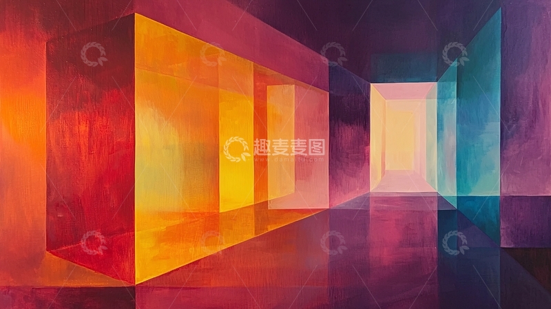 高清大图下载【趣麦麦图】抽象空间