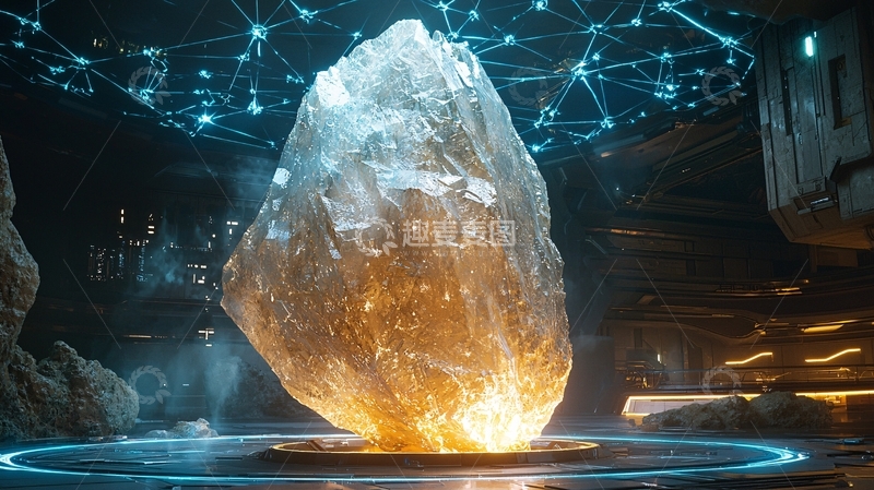 高清大图下载【趣麦麦图】能量晶体