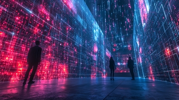 未来科技感空间35