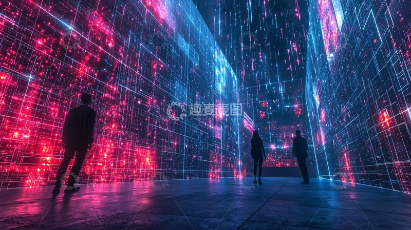 高清大图下载【趣麦麦图】未来科技感空间35