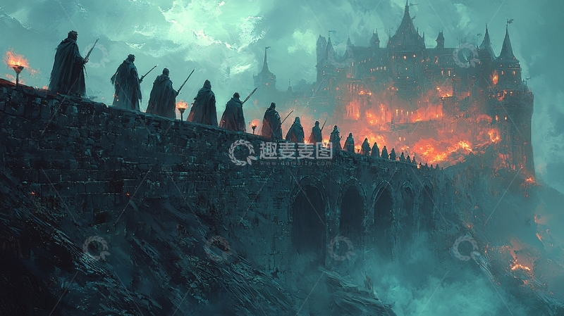 高清大图下载【趣麦麦图】黑暗城堡