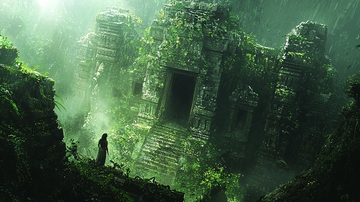 神秘的丛林古迹