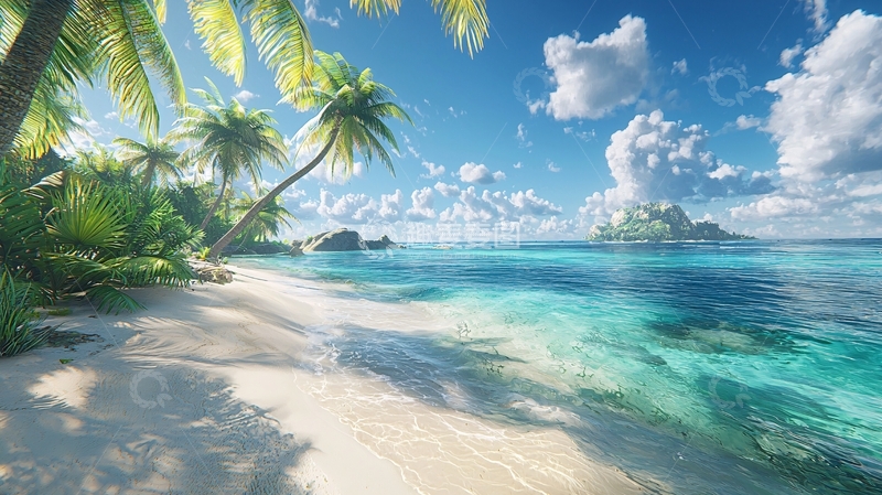 高清大图下载【趣麦麦图】热带海滩风光