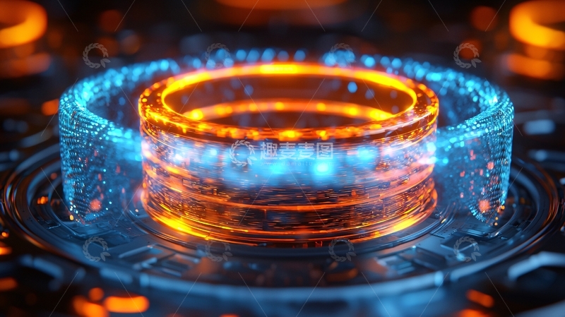 高清大图下载【趣麦麦图】炫酷科技感能量环