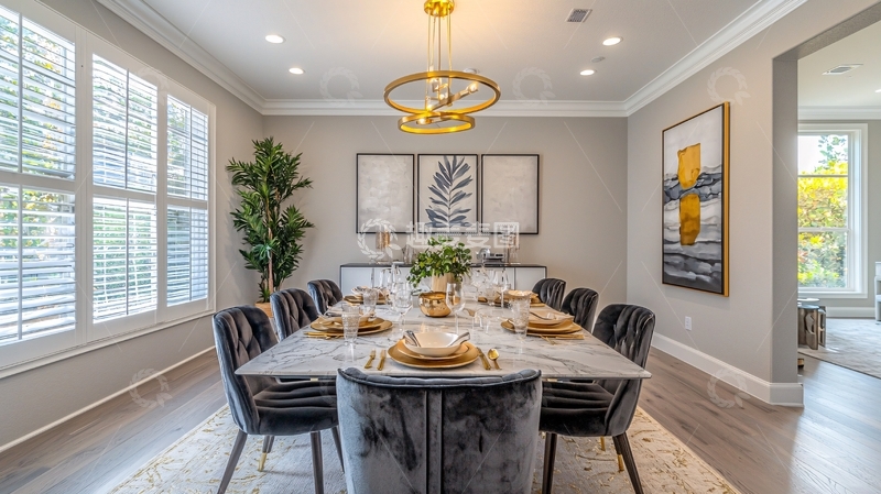 高清大图下载【趣麦麦图】现代简约餐厅