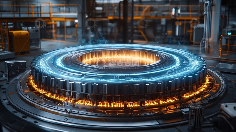 高清大图下载【趣麦麦图】工厂车间高温设备