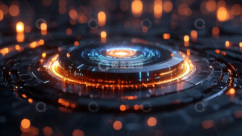 科技感圆形装置