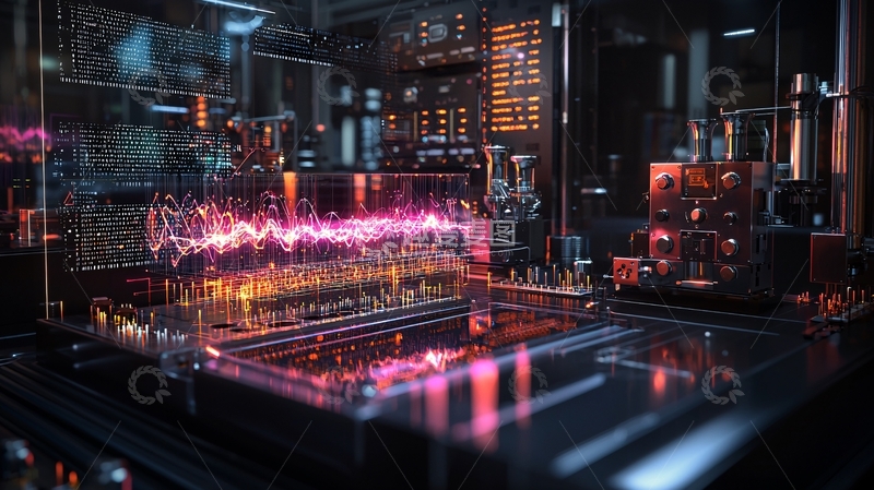 高清大图下载【趣麦麦图】未来科技实验室