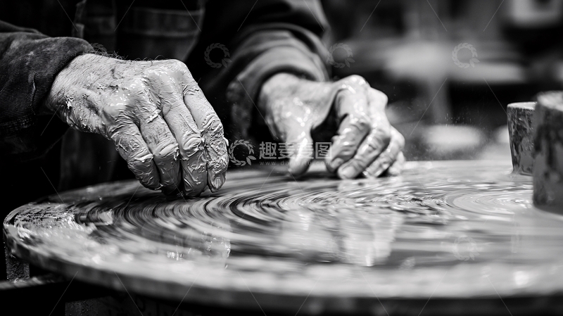 高清大图下载【趣麦麦图】双手沾满泥土