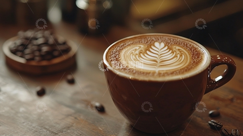 高清大图下载【趣麦麦图】咖啡拉花