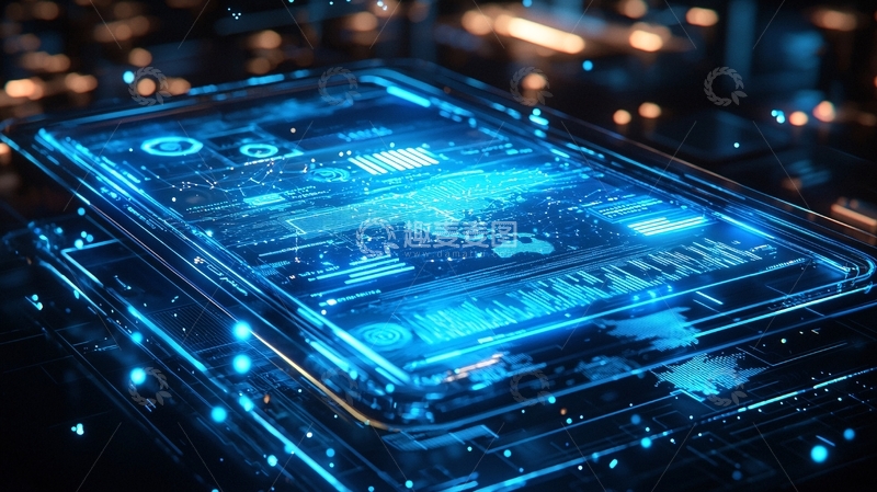高清大图下载【趣麦麦图】科技感十足的手机电路图
