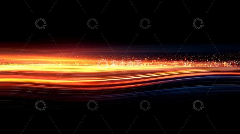 高清大图下载【趣麦麦图】光影流线