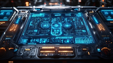 未来科技控制面板