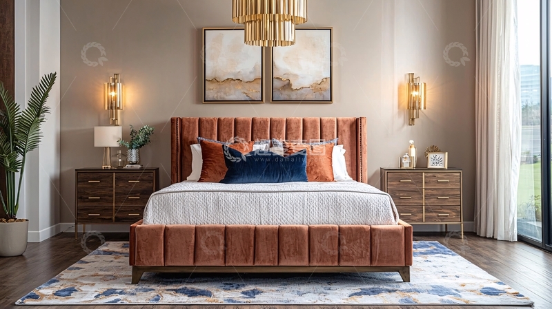 高清大图下载【趣麦麦图】现代简约卧室设计192