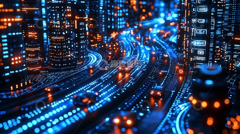 高清大图下载【趣麦麦图】未来科技城市186