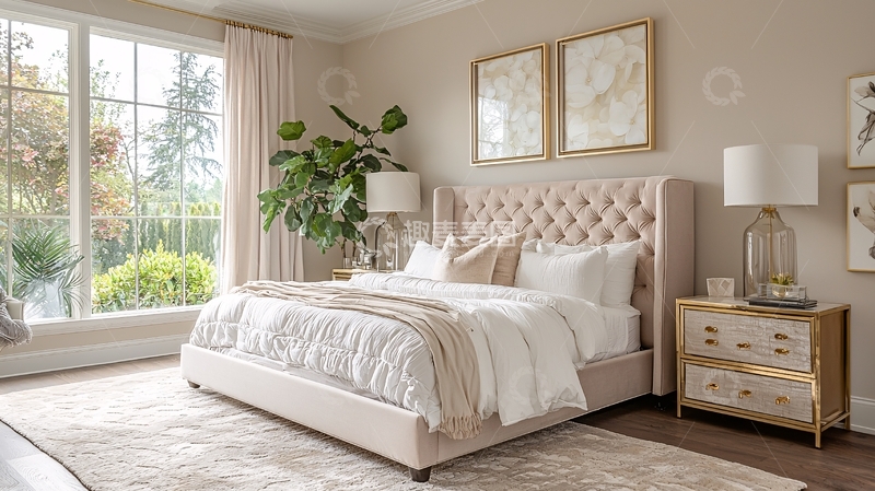 高清大图下载【趣麦麦图】现代简约卧室设计193