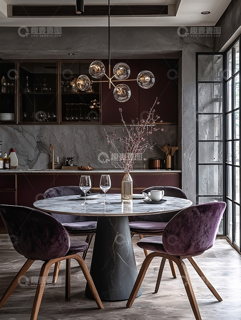 高清大图下载【趣麦麦图】现代简约餐厅