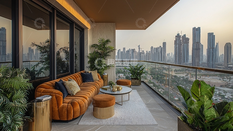 高清大图下载【趣麦麦图】阳台景观