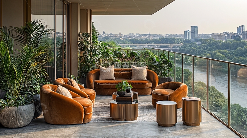 高清大图下载【趣麦麦图】阳台景观