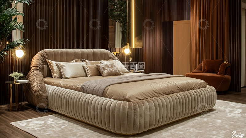 高清大图下载【趣麦麦图】奢华卧室设计18