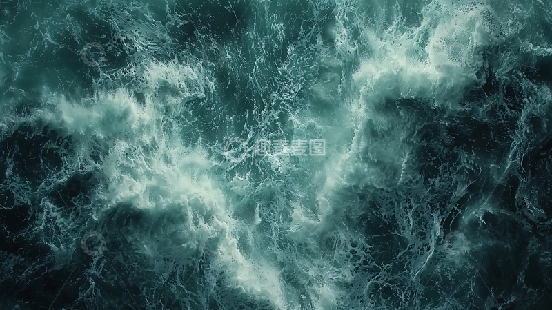 高清大图下载【趣麦麦图】深色海水泡沫纹理