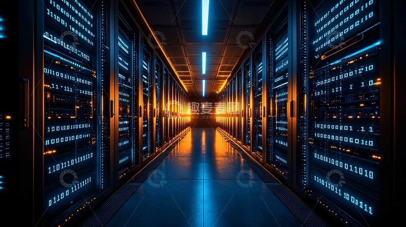 高清大图下载【趣麦麦图】服务器机房