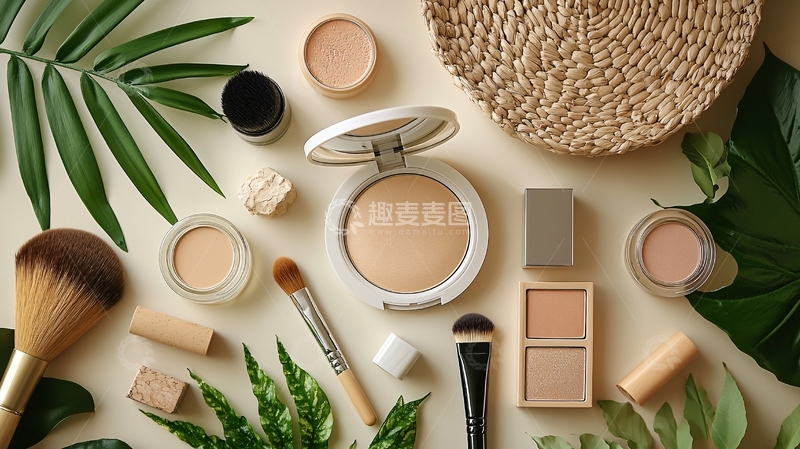 高清大图下载【趣麦麦图】轻奢化妆品套装