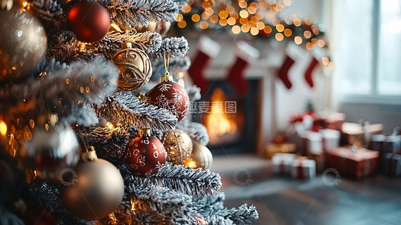 高清大图下载【趣麦麦图】圣诞节装饰