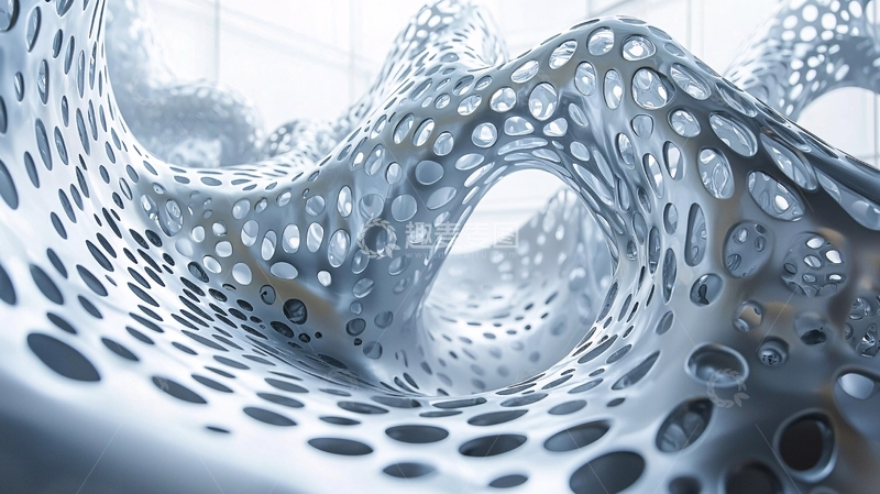 高清大图下载【趣麦麦图】金属镂空结构