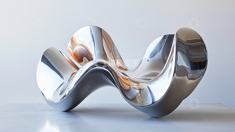 高清大图下载【趣麦麦图】流线型金属沙发