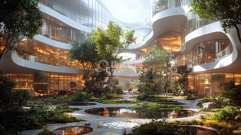 高清大图下载【趣麦麦图】未来建筑