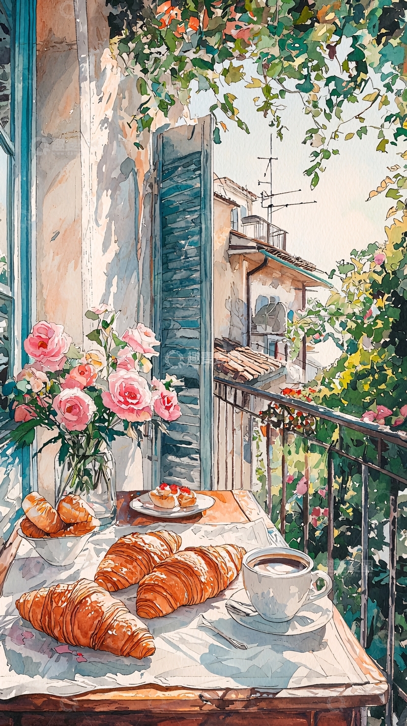 高清大图下载【趣麦麦图】阳台