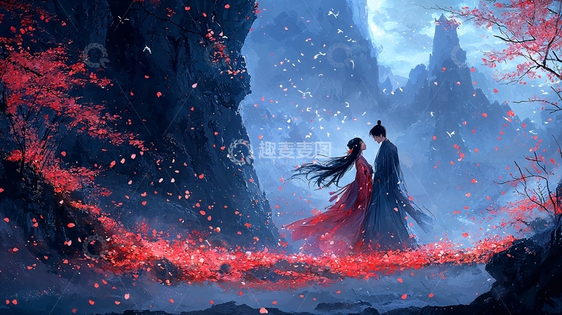 高清大图下载【趣麦麦图】唯美古风意境图