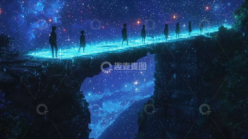 高清大图下载【趣麦麦图】星空彼岸