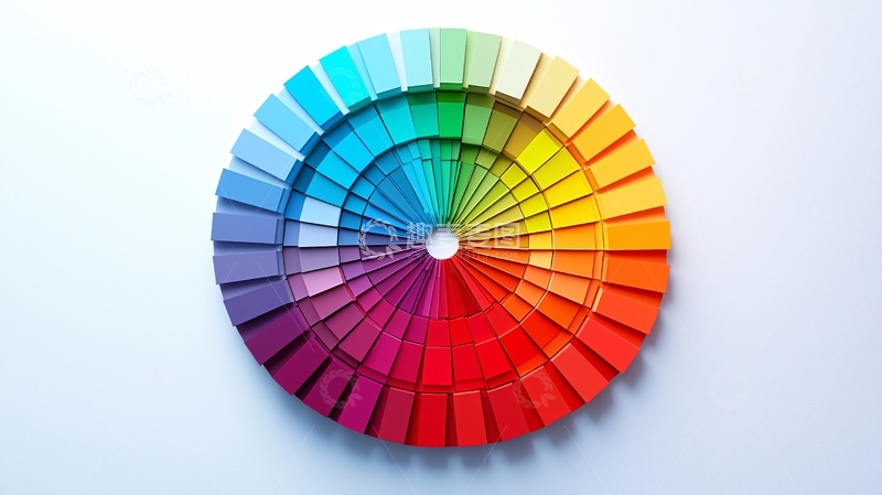 高清大图下载【趣麦麦图】彩色色卡