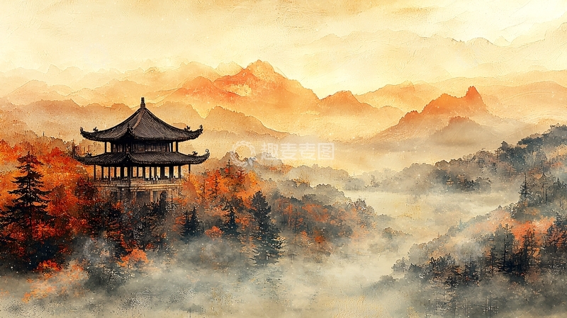 高清大图下载【趣麦麦图】水墨画