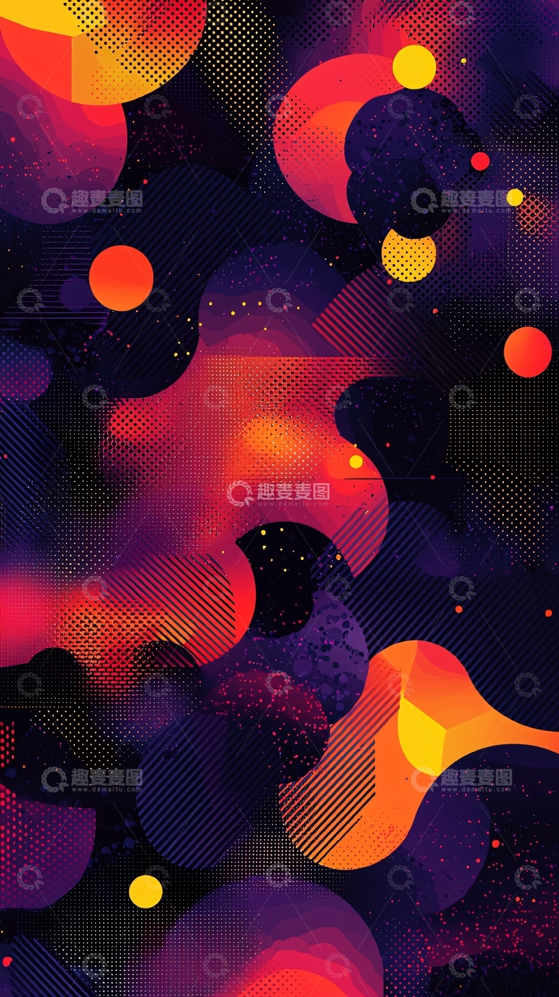 高清大图下载【趣麦麦图】抽象渐变色背景