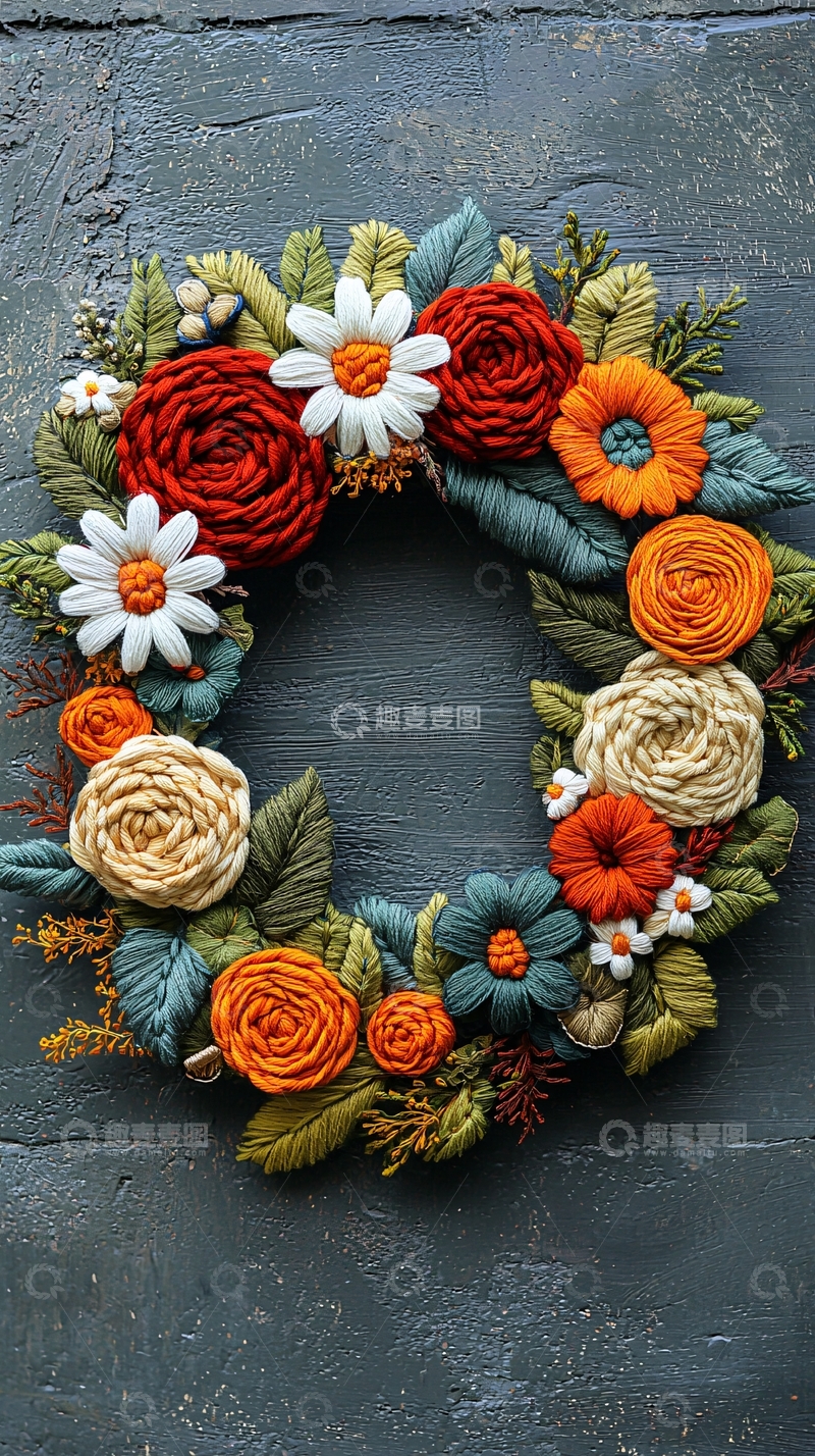 高清大图下载【趣麦麦图】花环