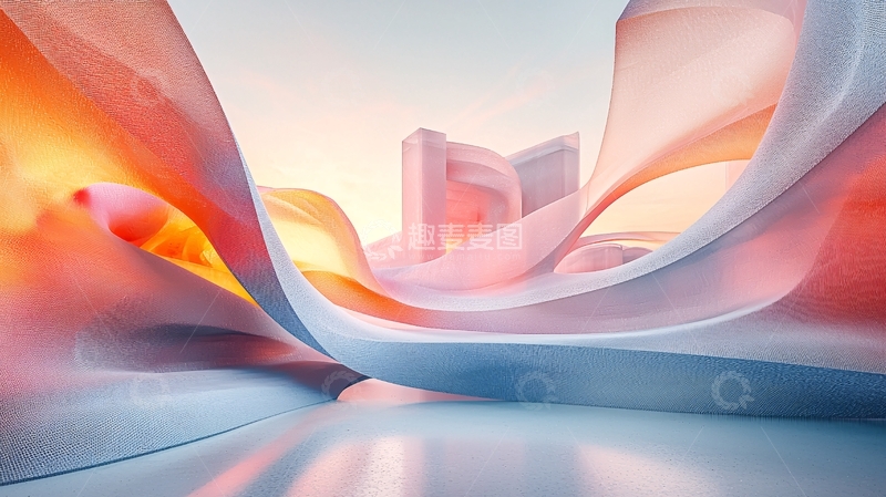 高清大图下载【趣麦麦图】抽象建筑